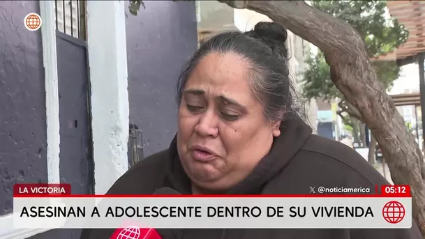 Escolar de 15 años es asesinado a disparos en su casa en La Victoria. Foto: América Noticias Escolar de 15 años es asesinado a disparos en su casa en La Victoria. Foto: América Noticias