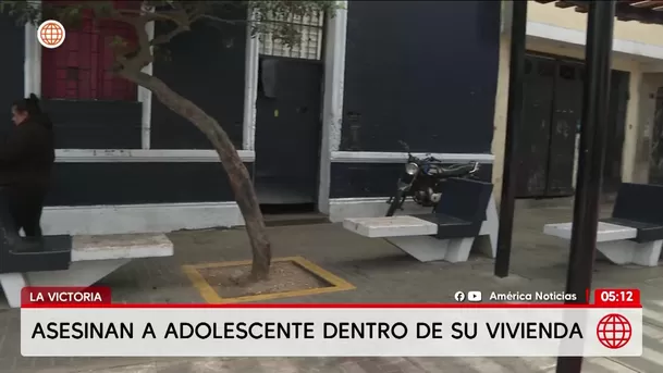 Escolar de 15 años es asesinado a disparos en su casa en La Victoria. Foto: América Noticias Escolar de 15 años es asesinado a disparos en su casa en La Victoria. Foto: América Noticias