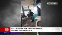 Caso de bullying en Surco. América Noticias