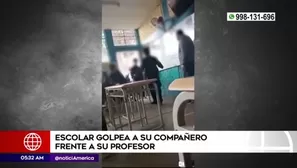 Caso de bullying en Surco. América Noticias