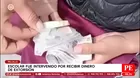 Escolar intervenido tras cobrar extorsión de su padre en Trujillo