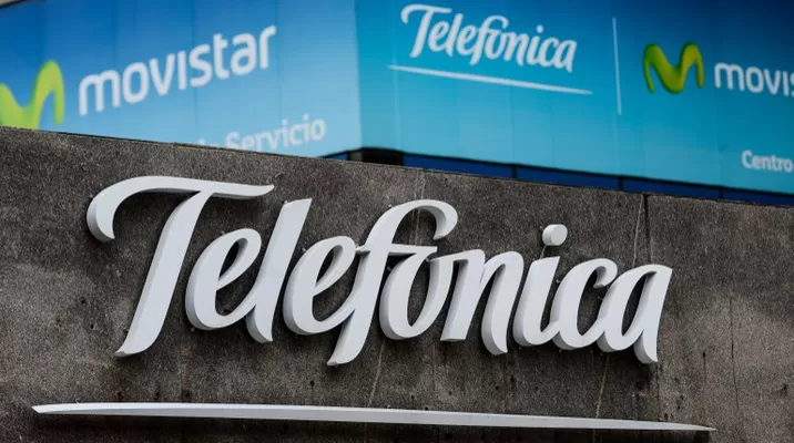 Telefónica fue víctima de un ciberataque en España. Foto: AFP