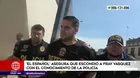 "El español" aseguró que escondió a Fray Vásquez con el conocimiento de la Policía