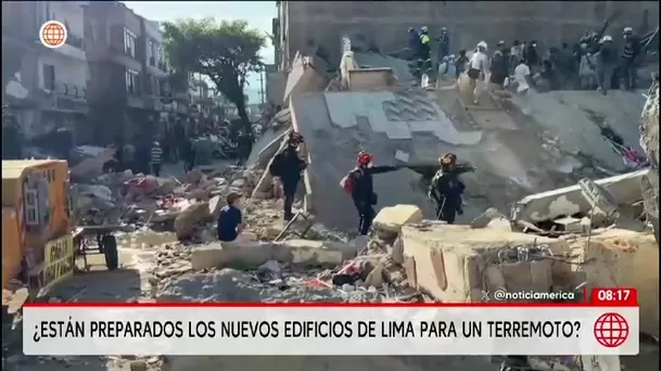 Especialistas en ingeniería explican medidas de seguridad para actuar durante un sismo/ América Noticias Especialistas en ingeniería explican medidas de seguridad para actuar durante un sismo/ América Noticias