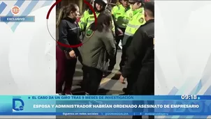 Esposa de empresario Saúl Cayllahua planeó su asesinato. Foto y video: Domingo Al Día