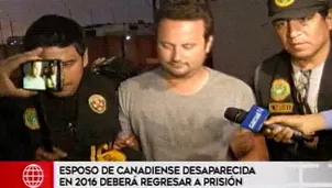 Christopher Franz Bettocchi deberá volver a prisión. Hasta el momento se desconoce su paradero. Foto y video: América Noticias