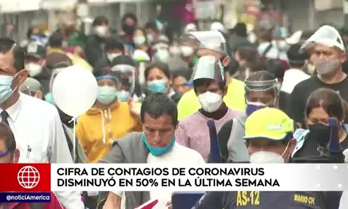 EsSalud: Cifra de contagios de coronavirus disminuyó 50% en última semana