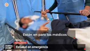 Essalud en Emergencia. Video y foto: Cuarto Poder
