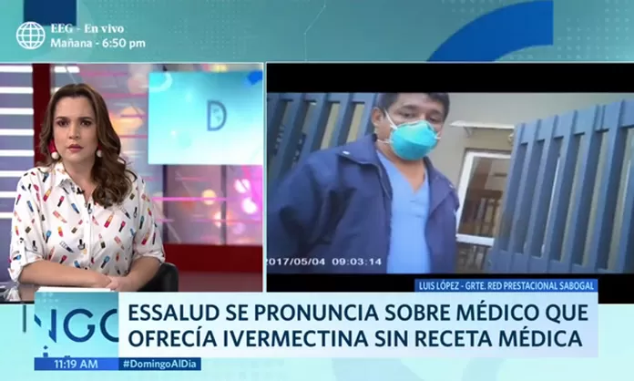 EsSalud: Médico que ofrecía ivermectina sin receta será suspendido -  América Noticias