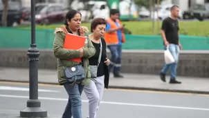 La temperatura sigue disminuyendo en diversos distritos de Lima.