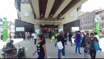 Estación Gamarra estará cerrada hasta este miércoles. Foto: El Comercio