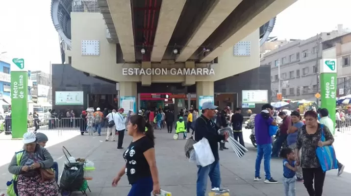 Estación Gamarra estará cerrada hasta este miércoles. Foto: El Comercio Estación Gamarra estará cerrada hasta este miércoles. Foto: El Comercio