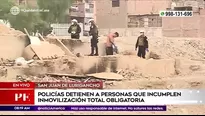 Inmovilización total para este jueves 9 y viernes 10 de abril. Foto y video: América Noticias