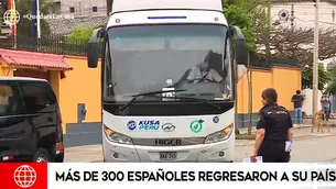 La espera para ser repatriados terminó este miércoles. Foto: América Noticias