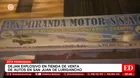 Estallan explosivo en negocio de autos en San Juan de Lurigancho