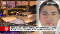 Policía atropelló y mató a dos adolescentes. Foto y video: América Noticias