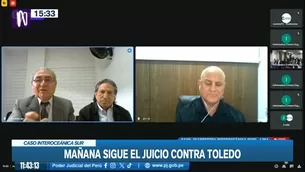 Juicio oral contra el expresidente Alejandro Toledo. Video: Canal N