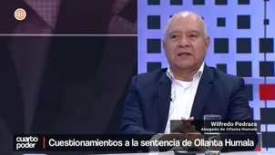 Wilfredo Pedraza, abogado de Ollanta Humala. Video: Cuarto Poder