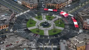   Por la Batalla de Arica y renovación del juramento a la bandera nacional se restringirá el tránsito en las inmediaciones de la Plaza Bolognesi / Foto: Andina