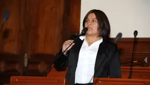  Esther Capuñay descartó una sanción para Abugattás en el Congreso / Foto: Congreso de la República