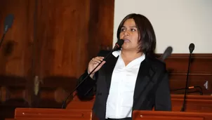  Esther Capuñay descartó una sanción para Abugattás en el Congreso / Foto: Congreso de la República