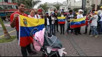 Ciudadanos venezolanos en Perú. Foto: Referencial/Agencia Andina