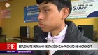 Estudiante peruano destacó en campeonato de Microsoft en Estados Unidos