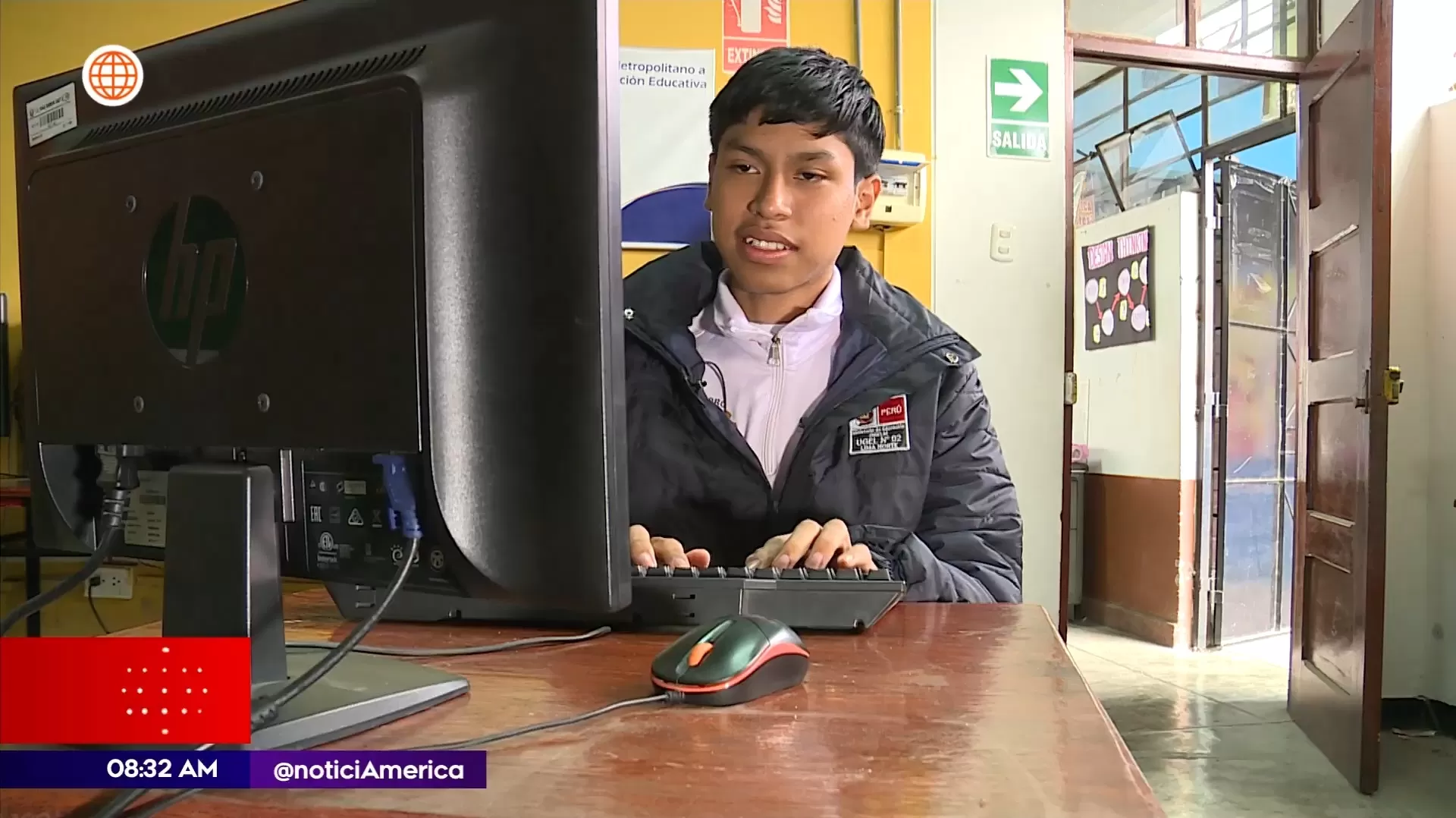 Estudiante peruano destacó en campeonato de Microsoft. Foto: América Noticias