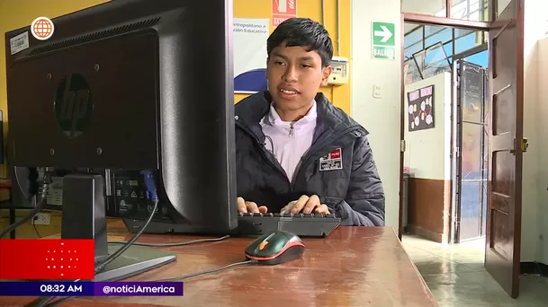 Estudiante peruano destacó en campeonato de Microsoft. Foto: América Noticias