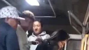 El incidente fue captado en video por una pasajera, generando indignación en la opinión pública. / Video: Canal N
