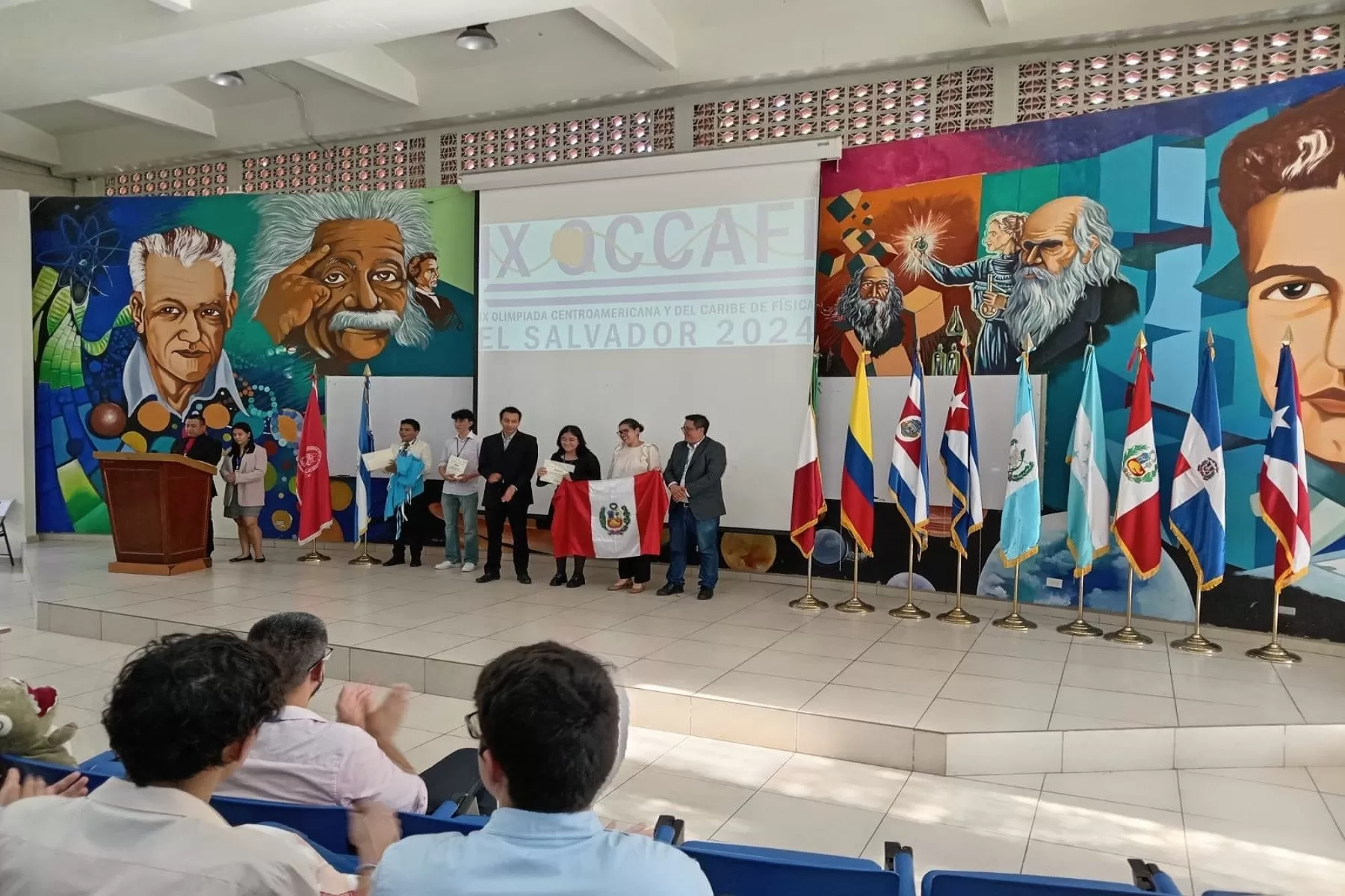 Peruanos ganan medallas en olimpiada de física. Foto: Andina