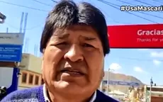 Evo Morales regresó a Perú y negó que sea asesor de Pedro Castillo - Noticias de peru-bolivia