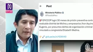 Los hechos están relacionados a la asignación de presupuesto para proyectos en el distrito de Molino. / Video: Canal N