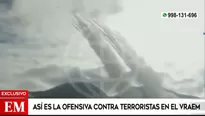 Fuerzas Armadas enfrentan a terroristas en el Vraem.