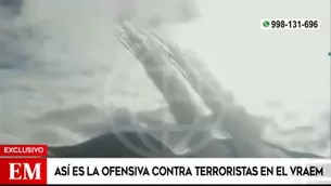 Fuerzas Armadas enfrentan a terroristas en el Vraem.