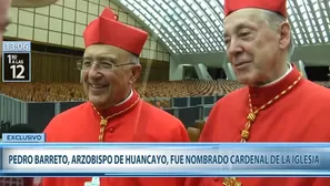 Cardenales Pedro Barreto y Juan Luis Cipriani