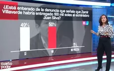 EXCLUSIVO| Ipsos: El 66 % cree que denuncia contra el exministro Silva por coima de S/ 100 mil es verdadera - Noticias de flash-ipsos-peru