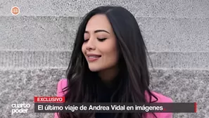 Nuevas imágenes revelan seguimiento previo al ataque contra Andrea Vidal. Video: Cuarto Poder