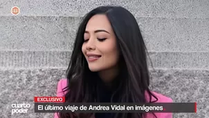 Nuevas imágenes revelan seguimiento previo al ataque contra Andrea Vidal. Video: Cuarto Poder