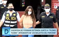 Exesposa de Josimar fue detenida con Plomo Plomo, integrante de Los Malditos del Porvenir  - Noticias de Gianella Marquina