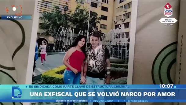 Una exfiscal que se volvió narco por amor. Foto: Domingo al día Una exfiscal que se volvió narco por amor. Foto: Domingo al día