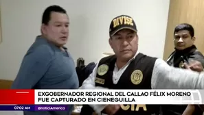 Captura de Félix Moreno. América Noticias