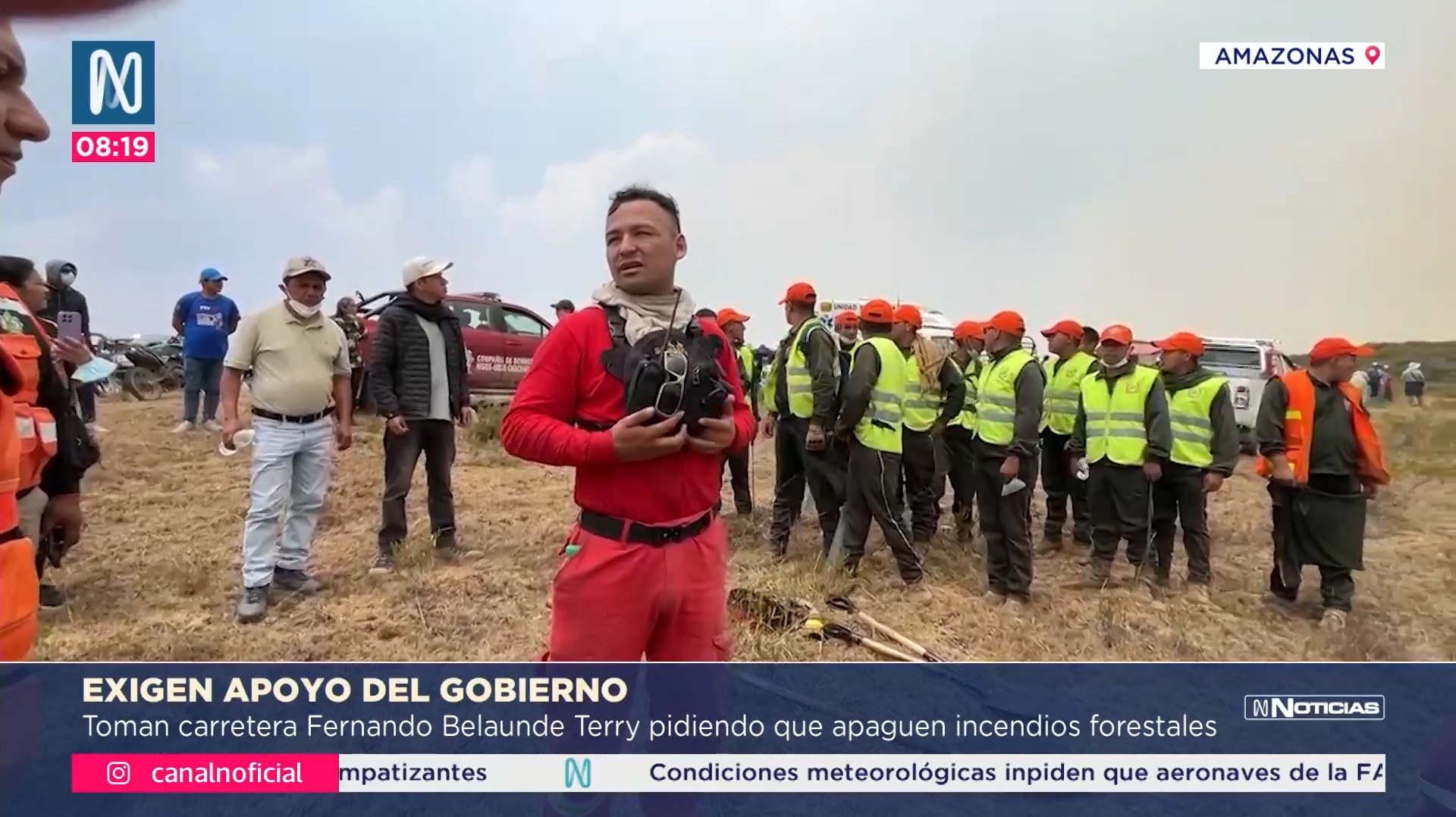 Exigen apoyo del Gobierno para apagar incendios forestales