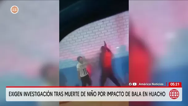 Exigen investigación tras muerte de niño por impacto de bala en Huacho. Foto: América Noticias