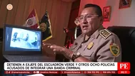 Exjefe del Escuadrón Verde y policías detenidos