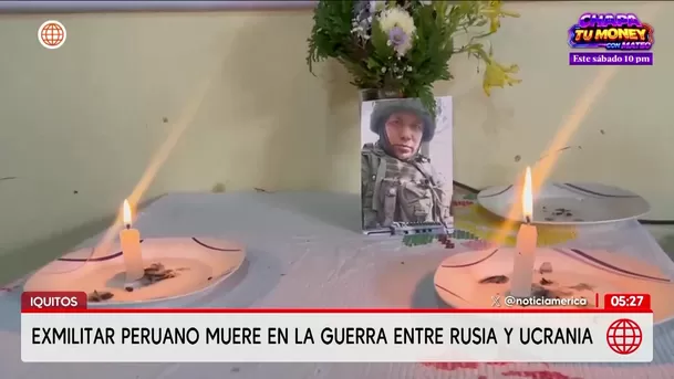 Exmilitar peruano muere en conflicto entre Rusia y Ucrania. Foto: América Noticias Exmilitar peruano muere en conflicto entre Rusia y Ucrania. Foto: América Noticias