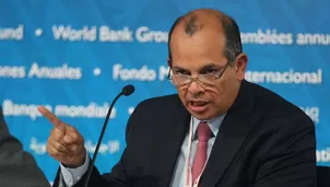 Exministro Castilla sobre Pérez Reyes en el MEF. Foto y video: Canal N/Andina