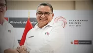 Exministro censurado Juan José Santiváñez entra a Sucamec