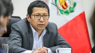 Edmer Trujillo, exministro. Video: Canal N / Foto: El Comercio