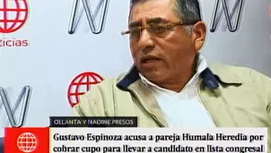 Gustavo Espinoza, congresista del Partido Nacionalista Peruano 